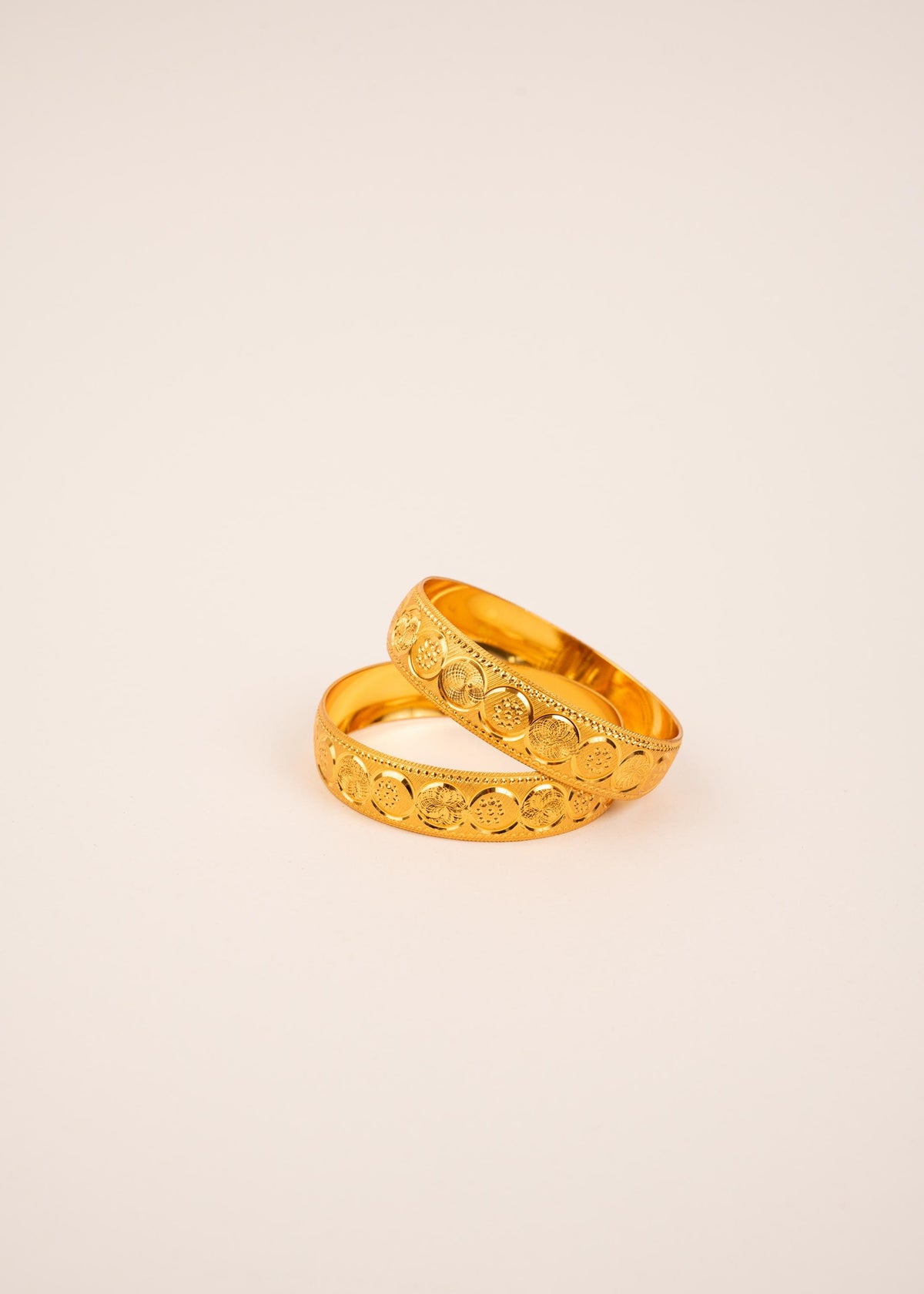 Indian Gold Plated Kada Bangles Set/ Traditional Kada/ Golden Bracelet/ Wedding Bangles/ Heritage Kada/ Indian Jewelry/ Punjabi Kada