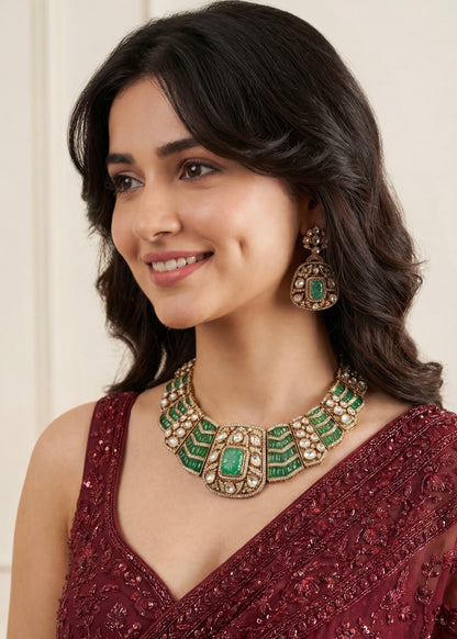 Designer Kundan Necklace Set