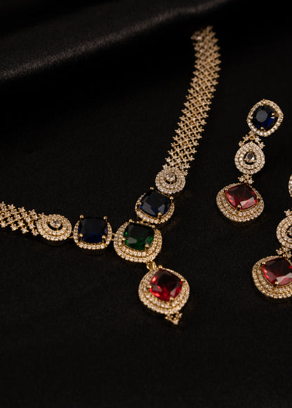 Bollywood AD Necklace Set
