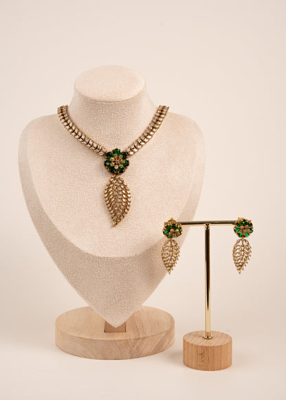 American Diamond Necklace Set