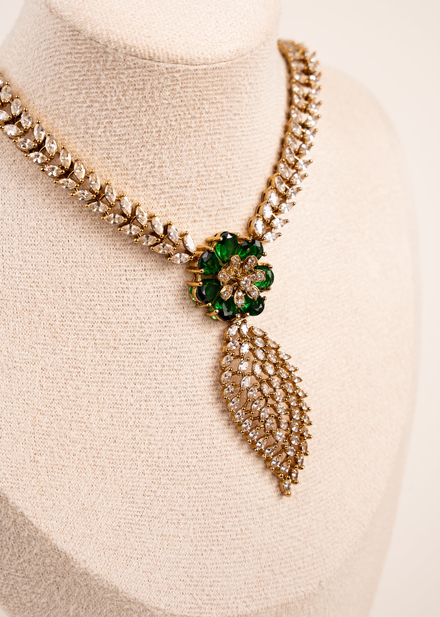 American Diamond Necklace Set
