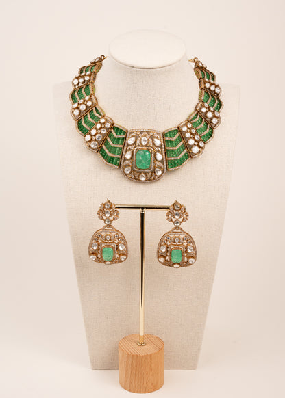Designer Kundan Necklace Set