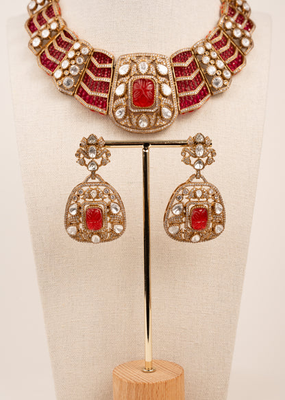 Designer Kundan Necklace Set