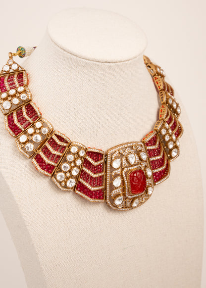 Designer Kundan Necklace Set