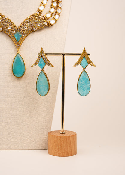 Premium Layered Kundan Necklace Set