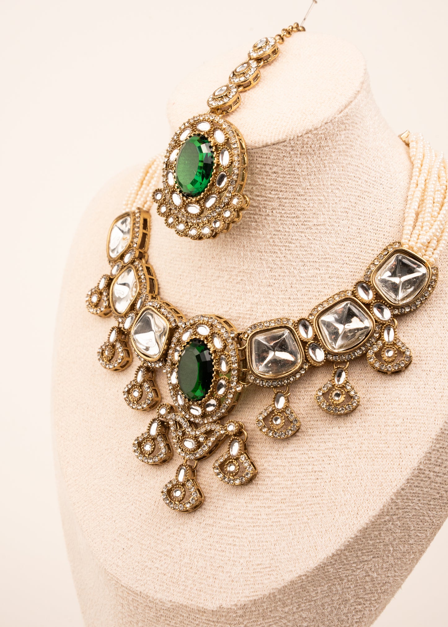 Premium Kundan Necklace Set