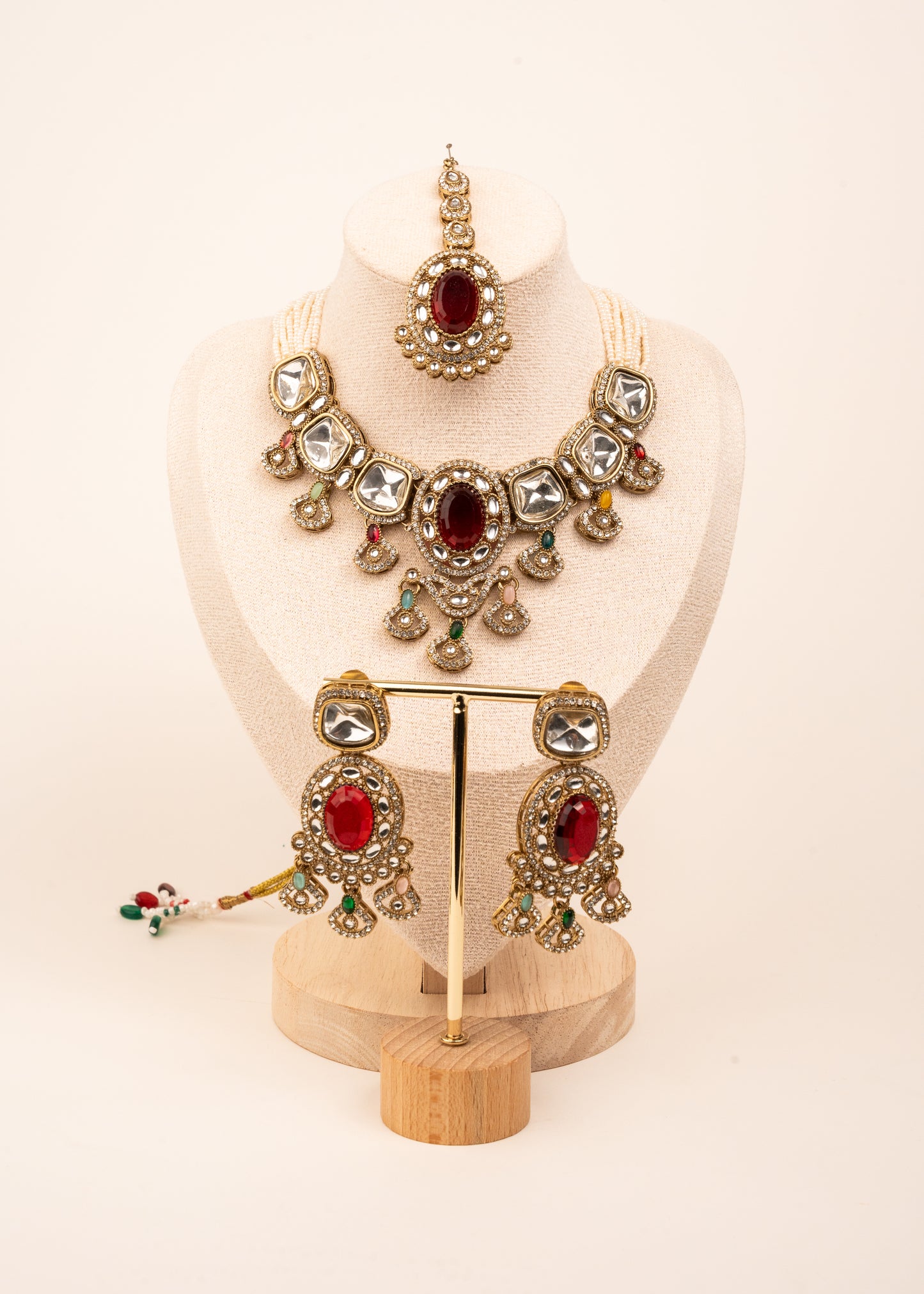 Premium Kundan Necklace Set