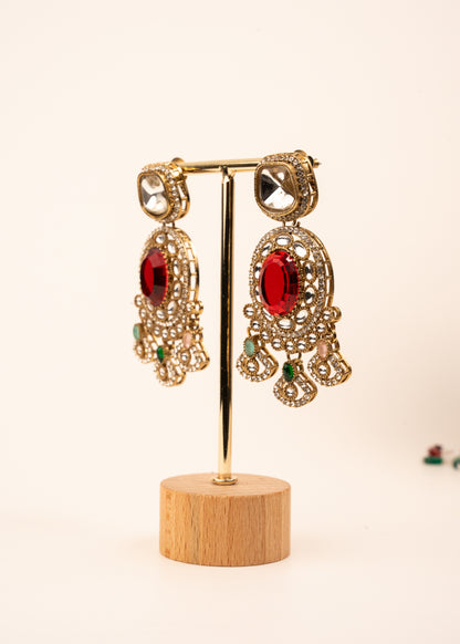 Premium Kundan Necklace Set