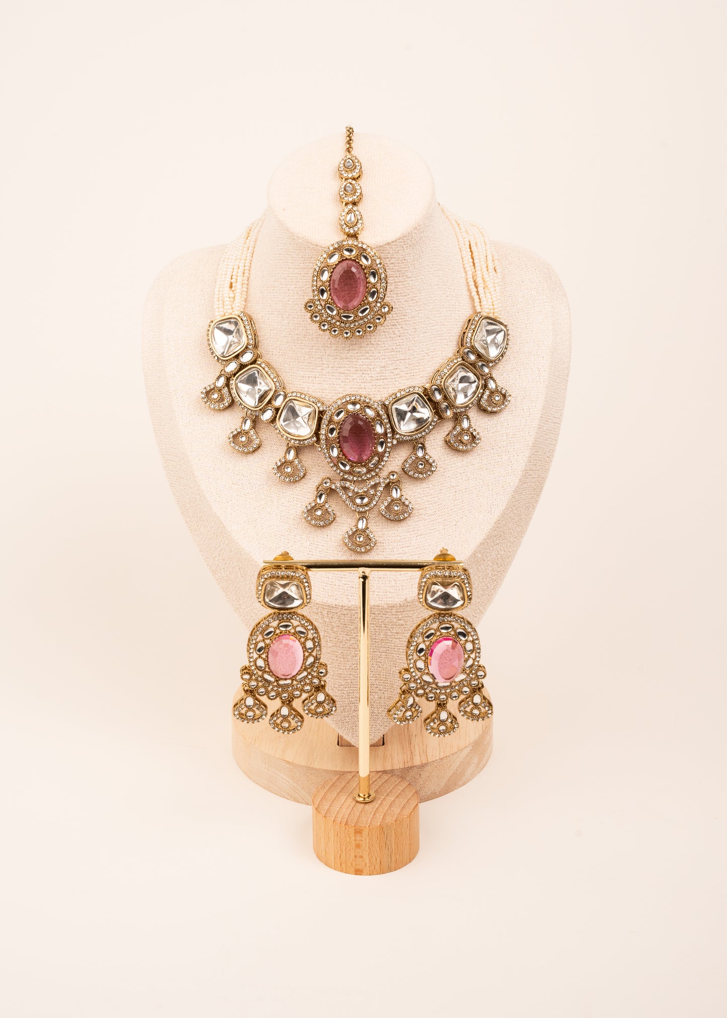 Premium Kundan Necklace Set