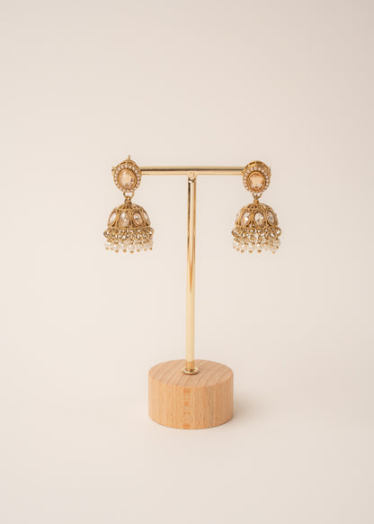 Royal Ivory Kundan Necklace Set