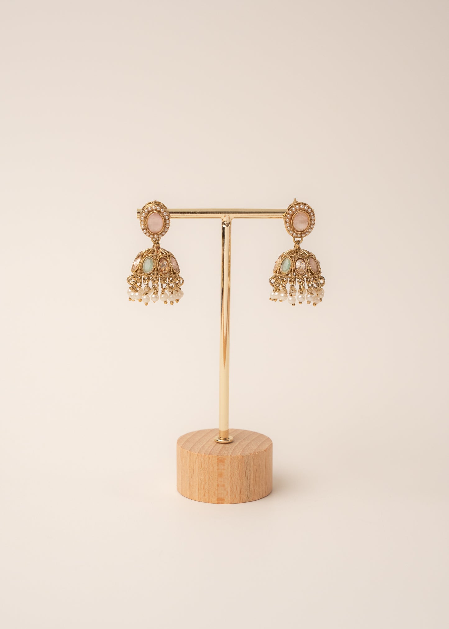 Ruby Emerald Harmony Necklace Set