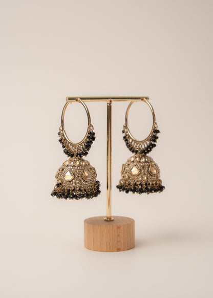 Black Antique Bronze Statement Necklace Set