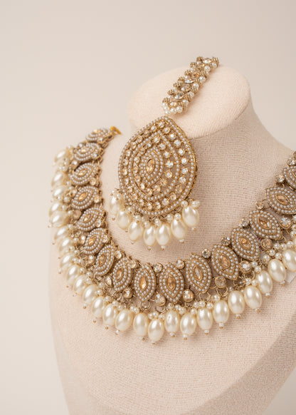 Pearl Heritage Bridal Necklace Set