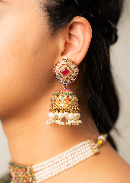 Pearl Multy Grace Choker Set