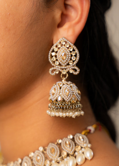 Pearl Heritage Bridal Necklace Set