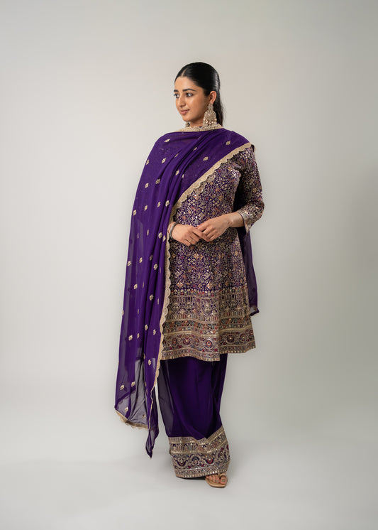 Royal Purple Heritage Suit