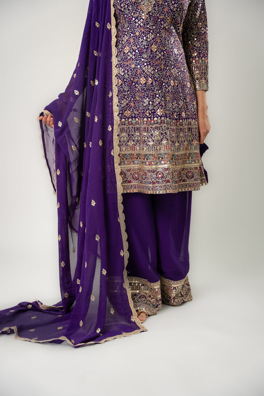 Royal Purple Heritage Suit