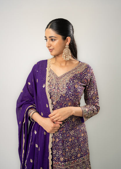 Royal Purple Heritage Suit