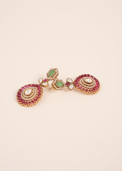 Sabyasachi Inspired Uncut Kundan Choker Set/ Gold plated Kundan Jewelry/ Statement Wedding Set