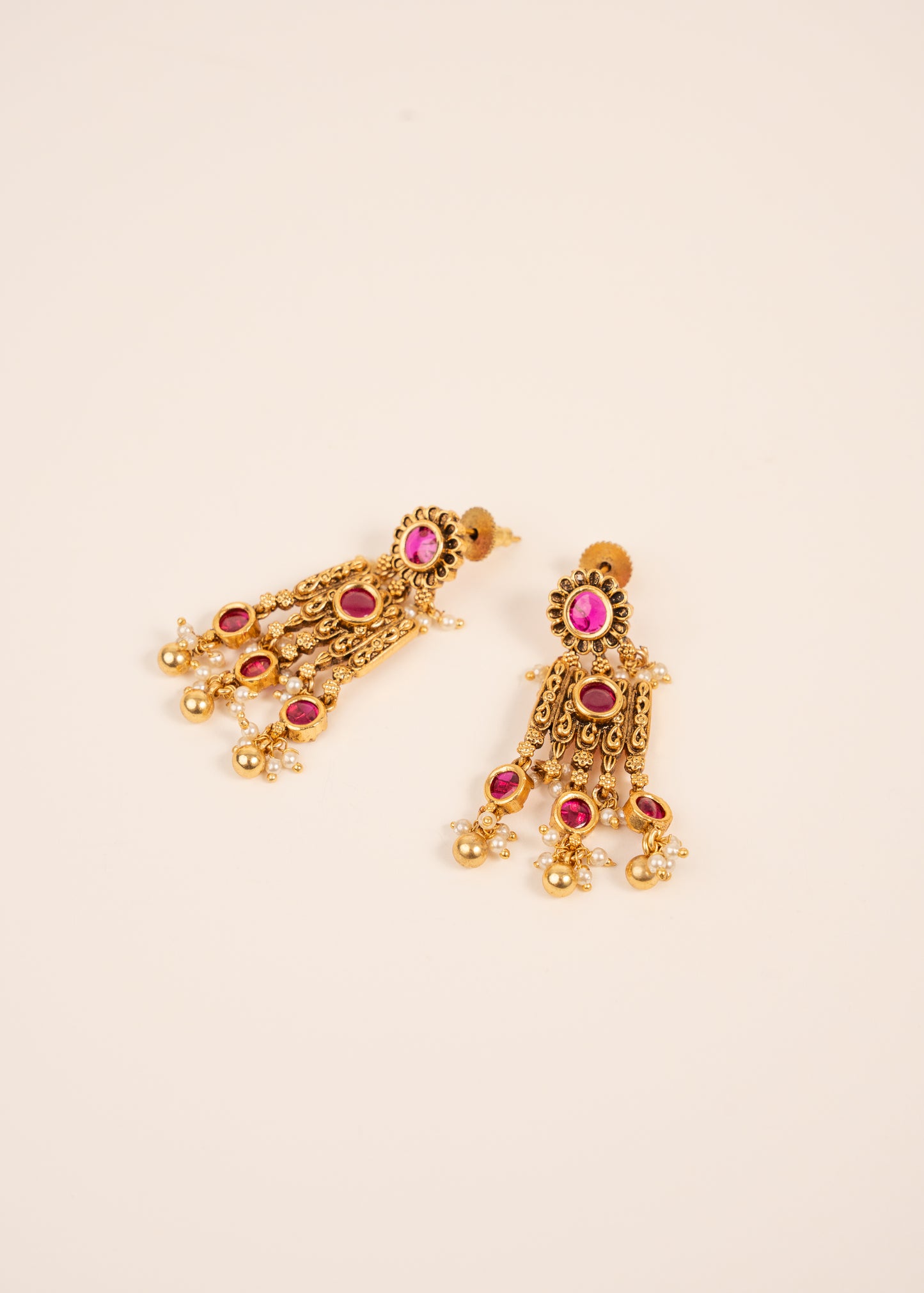 Gold plated necklace set/Indian gold plated jewelry/Traditional Jewelry/Real Gold look Jewelry