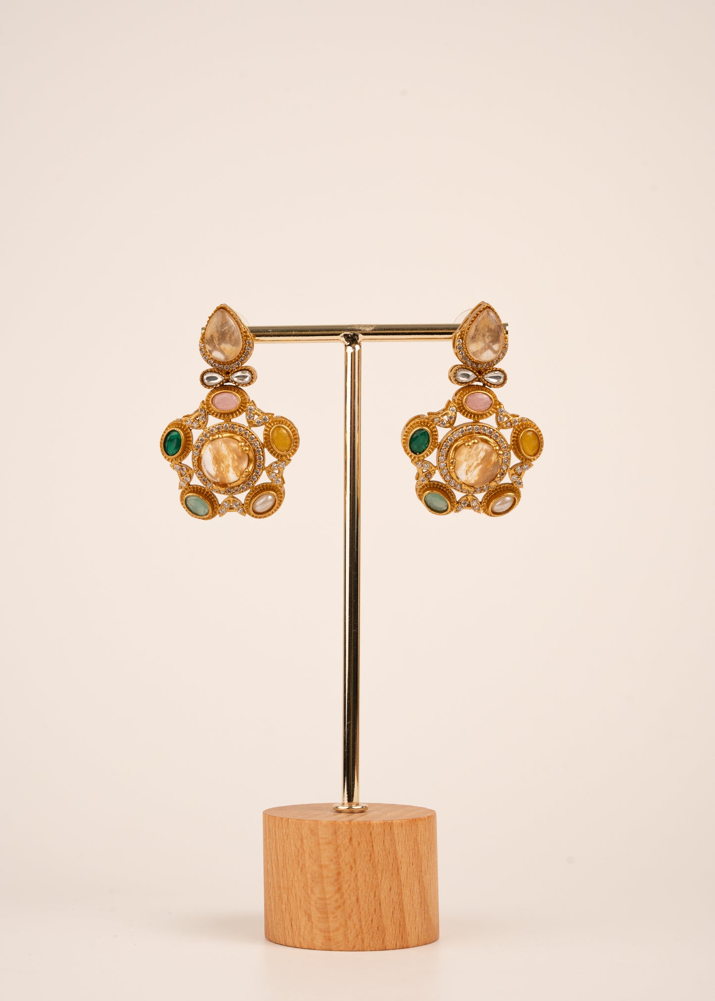 Sabyasachi Inspired Moissanite Earrings