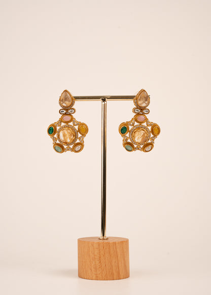 Sabyasachi Inspired Moissanite Earrings