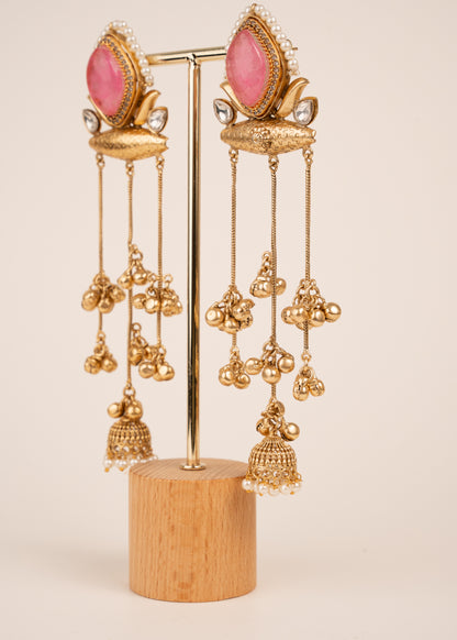 Kashmiri Ghungroo Earrings/ Kashmiri Jewelry/ Party wear Earrings/ Statemnet Earrings