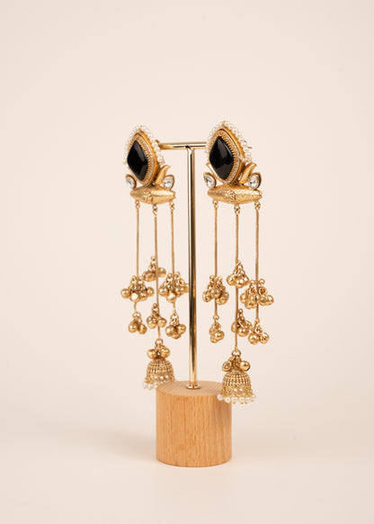 Kashmiri Ghungroo Earrings/ Kashmiri Jewelry/ Party wear Earrings/ Statemnet Earrings