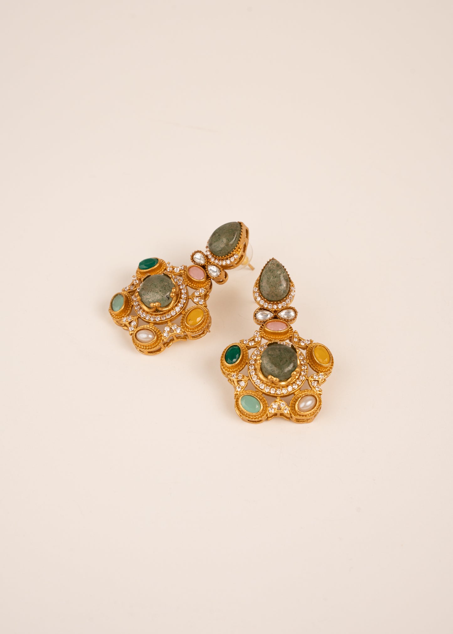 Sabyasachi Inspired Moissanite Earrings