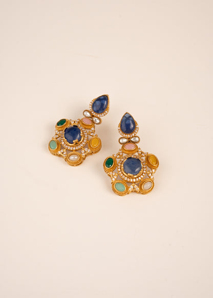 Sabyasachi Inspired Moissanite Earrings