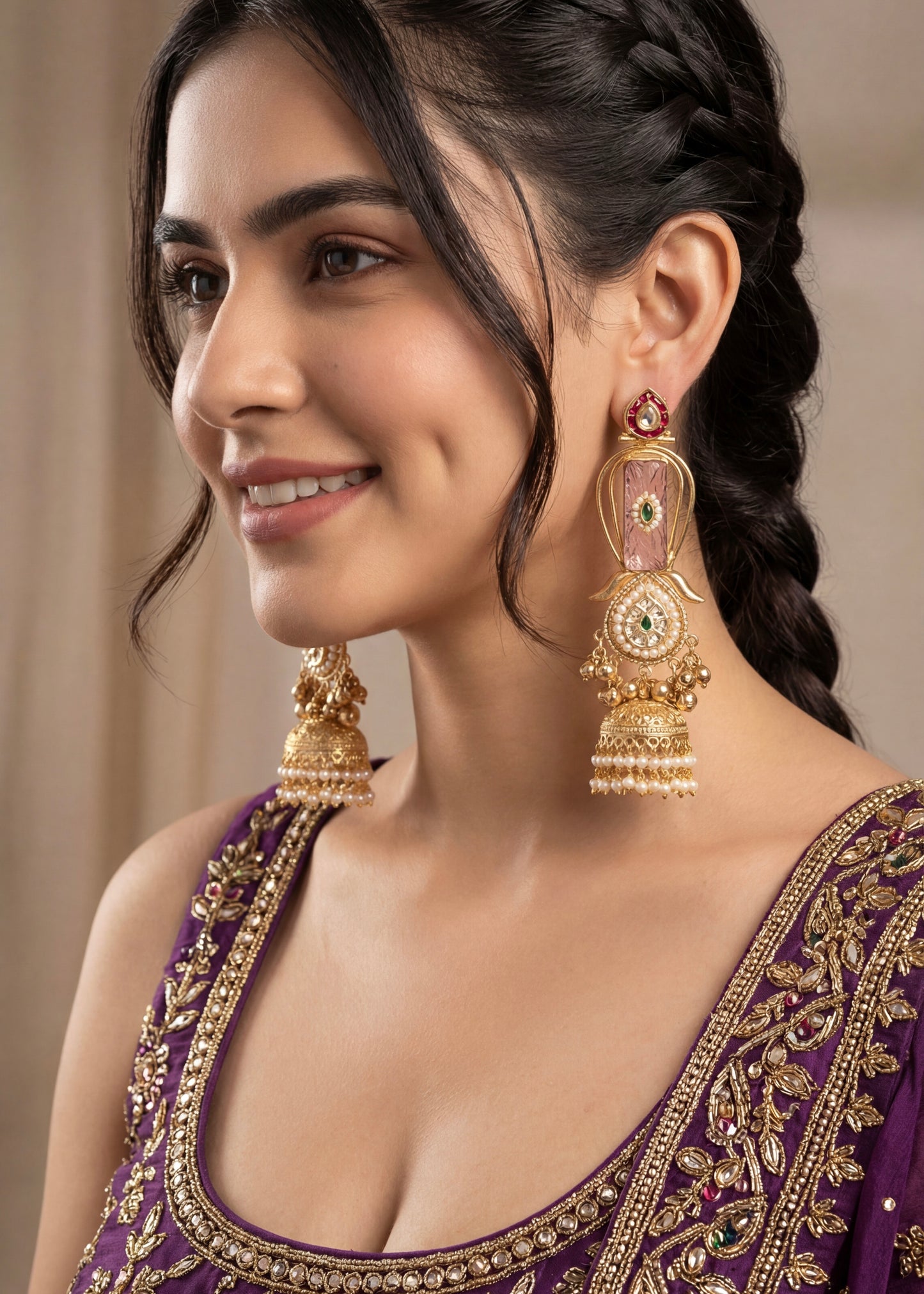 Kashmiri Ghungroo Earrings