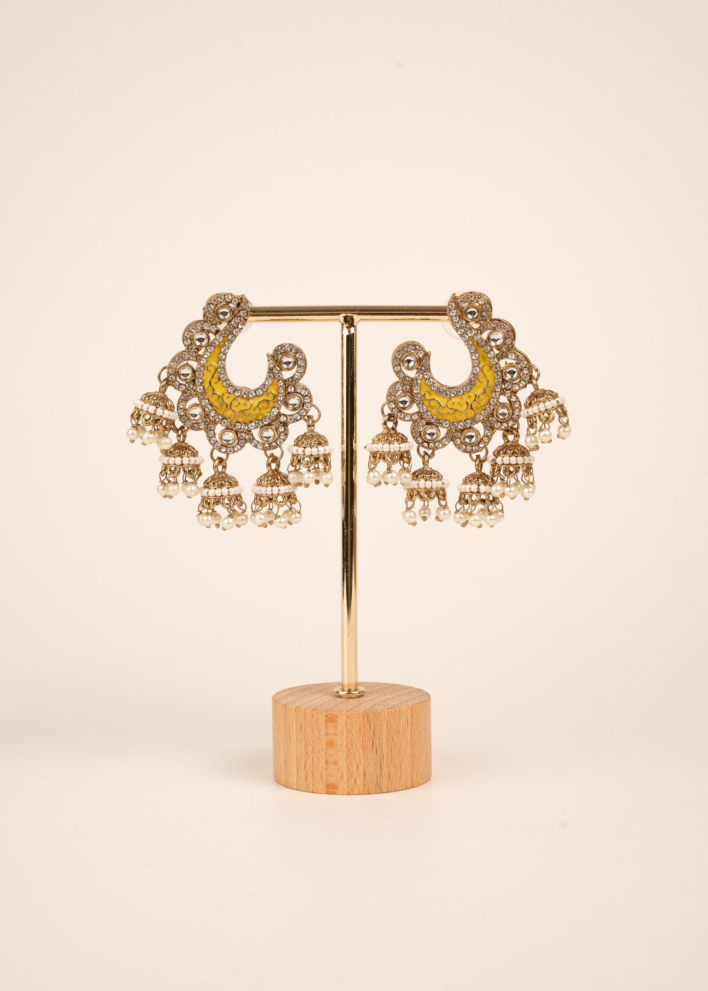 Premium Antique Chandbali Earrings/ Statement Chandbali Earrings/ Chandbali Earrings Set/ Indian Jewelry/ Gift set for her/ Trendy Chandbali (etsy image id: 7865026172)