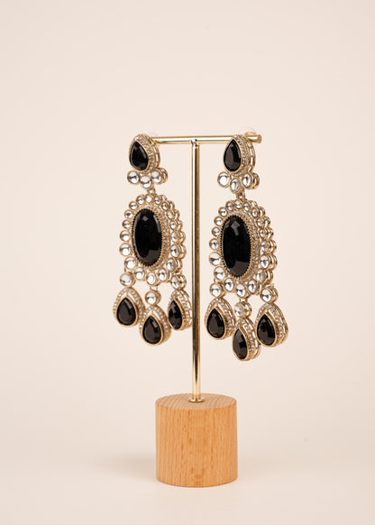 Antique Polki statement Earrings/ Indian Earrings/ Antique Traditional Jhumkas/ Bollowood Jewelry/ High Quality/ Stone Earrings/ Luxury (etsy image id: 7865038156)