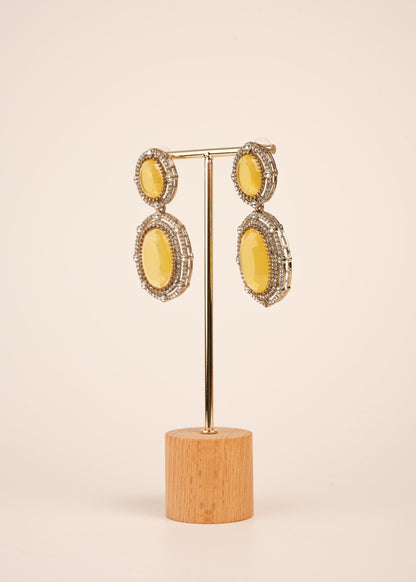 Statement Kundan Drops/ Celebrity Inspired Earrings/ Elegant Kundan Hoops/ Viral Kundan Earrings/ Indo Western Kundan Earrings/ Royal Kundan (etsy image id: 7865063958)