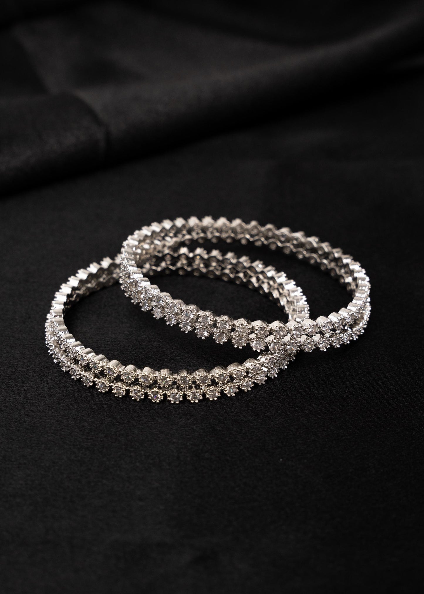 American Diamond Bangles/ CZ Diamond Bangles/ Bollywood style Bangles/ Premium Fashion Bangles/ Kundan AD Bangles/ Wedding Wear Bangles/ (etsy image id: 7865076660)