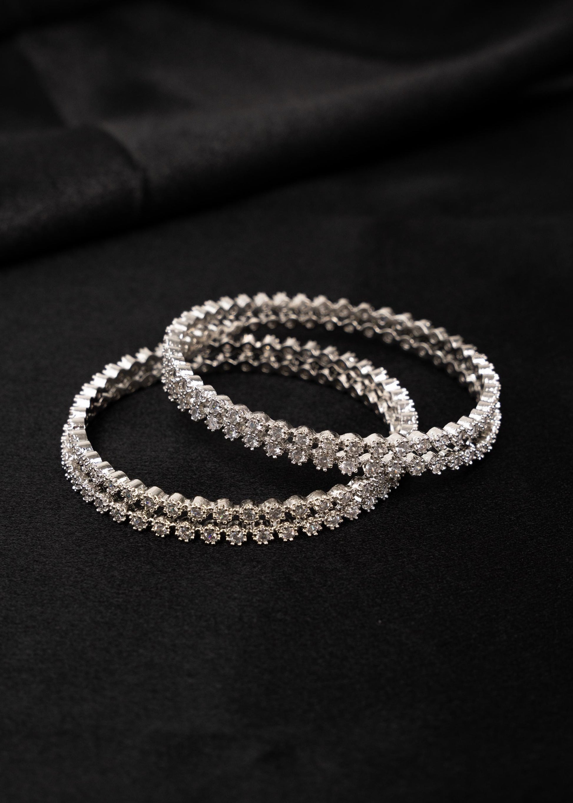 American Diamond Bangles/ CZ Diamond Bangles/ Bollywood style Bangles/ Premium Fashion Bangles/ Kundan AD Bangles/ Wedding Wear Bangles/ (etsy image id: 7865076660)