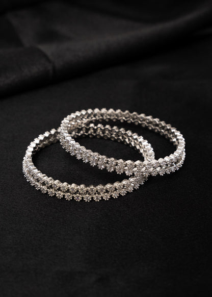 American Diamond Bangles/ CZ Diamond Bangles/ Bollywood style Bangles/ Premium Fashion Bangles/ Kundan AD Bangles/ Wedding Wear Bangles/ (etsy image id: 7865076660)