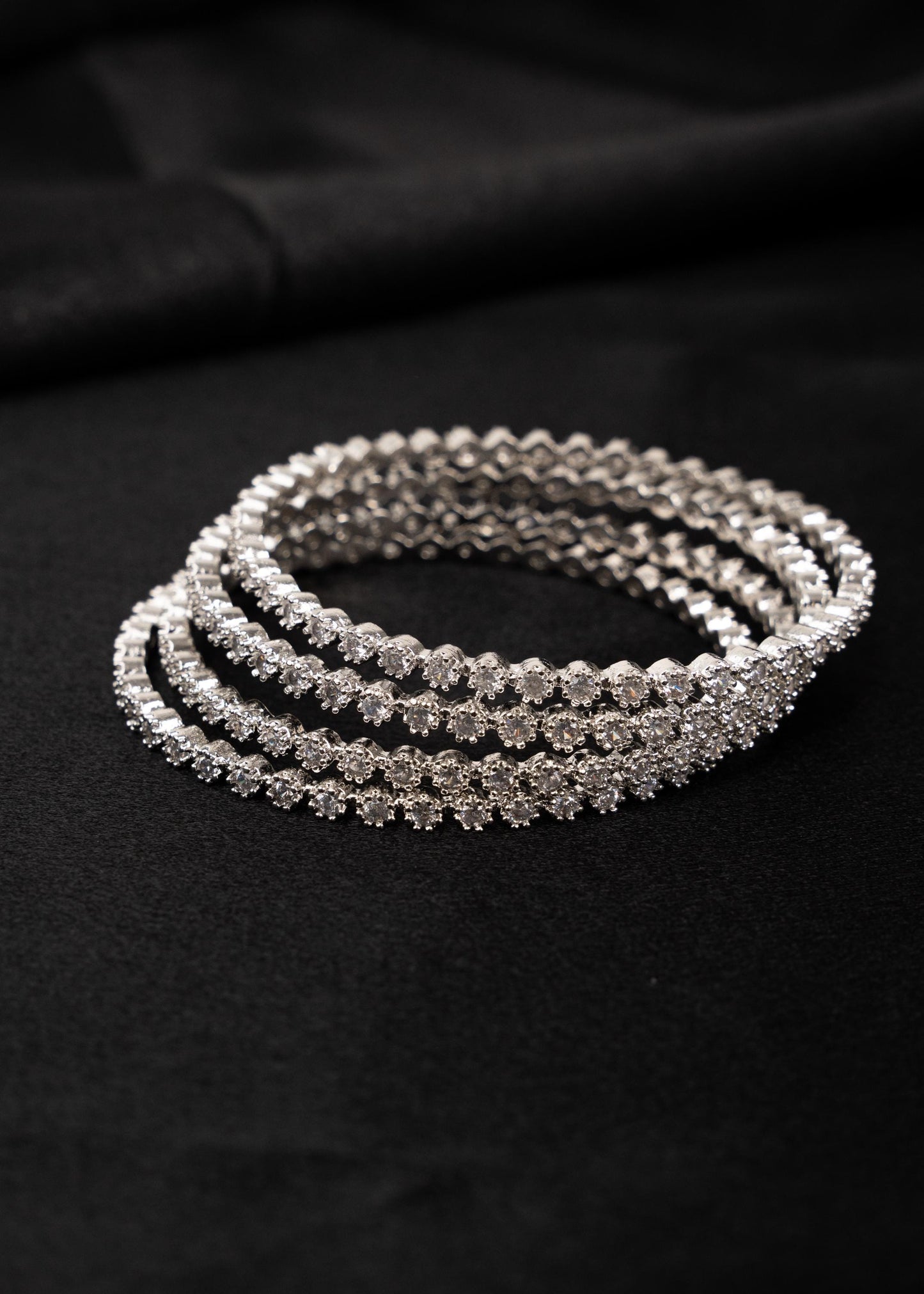 American Diamond Bangles/ CZ Diamond Bangles/ Bollywood style Bangles/ Premium Fashion Bangles/ Kundan AD Bangles/ Wedding Wear Bangles/ (etsy image id: 7865076664)