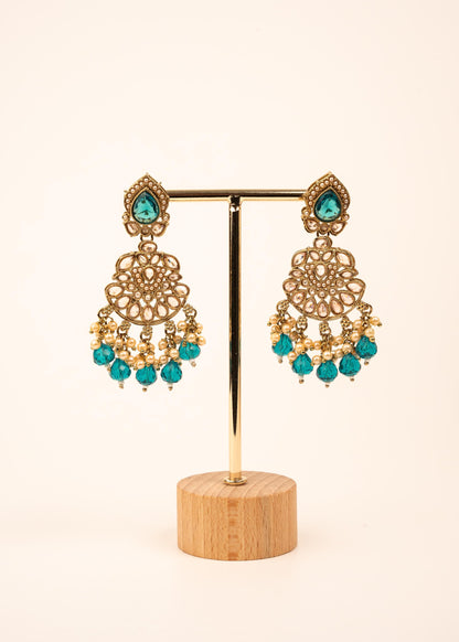 Luxury Antique Kundan Necklace Set/ Indian Bridal Jewellery Set/ Statement Kundan Set/ Bollywood Jewelry/ Bridal Kundan Choker Set/ (etsy image id: 7893146236)