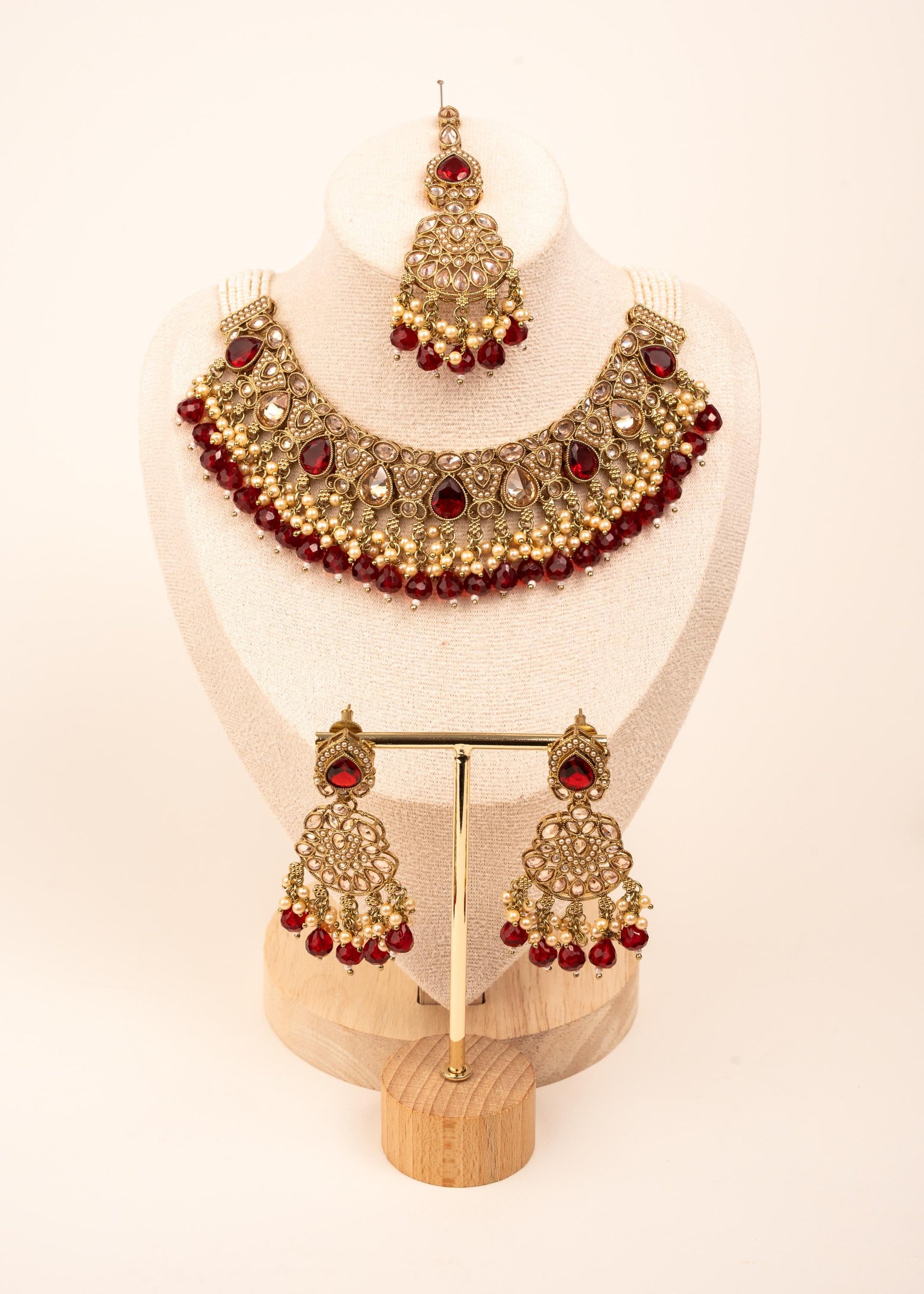 Luxury Antique Kundan Necklace Set/ Indian Bridal Jewellery Set/ Statement Kundan Set/ Bollywood Jewelry/ Bridal Kundan Choker Set/ (etsy image id: 7893146532)