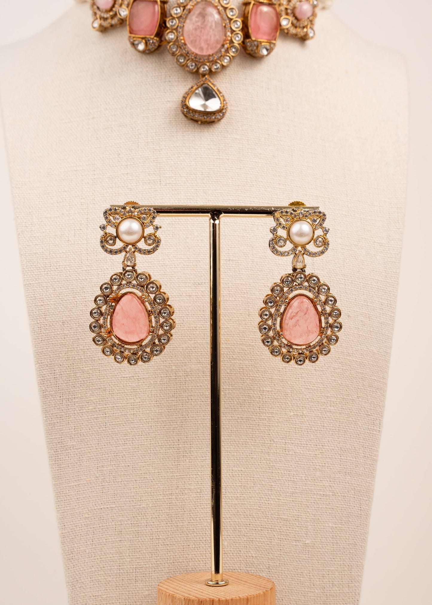 Premium Kundan Choker Necklace Set/ Bridal Kundan Jewelry Set/ Statement Bridal Jewelry for Women/ Indian Wedding Necklace/ Traditional (etsy image id: 7896618476)