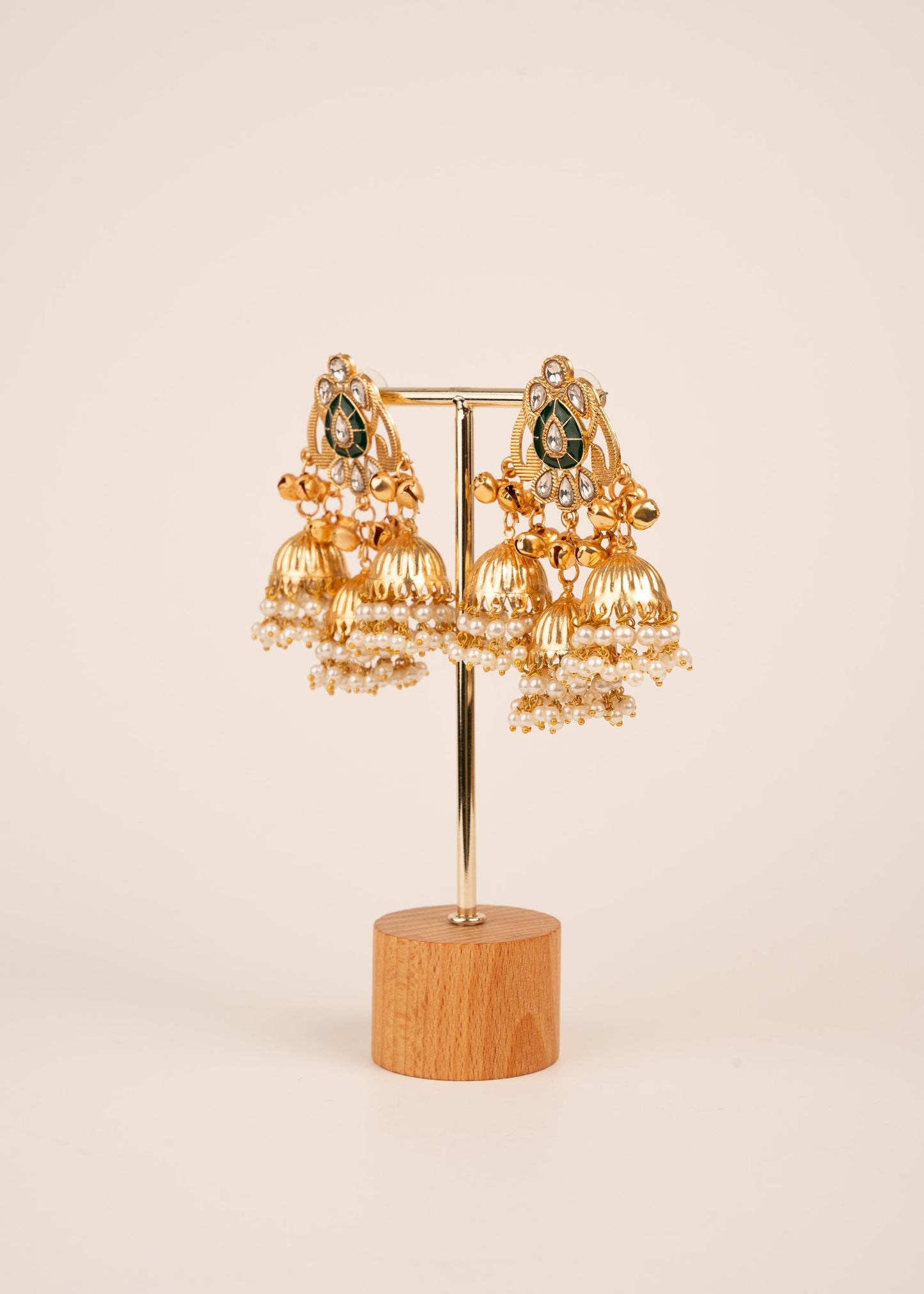Kashmiri Ghungroo Earrings/ Kashmiri Jewelry/ Party wear Earrings/ Statemnet Earrings/ Viral Kashmiri Jewelry/ Indian Jewellery/ Jhumkas (etsy image id: 7912889807)