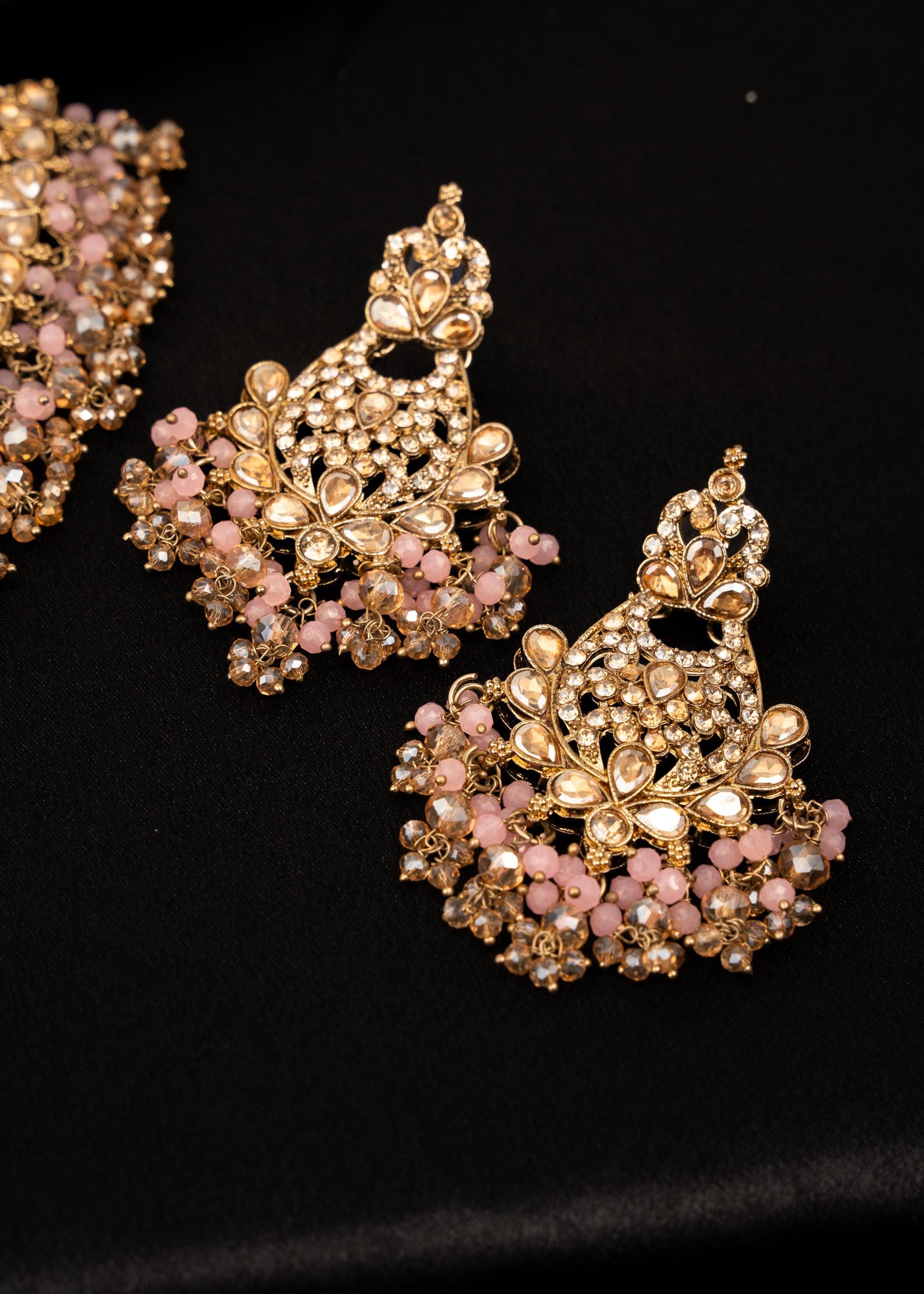 Antique Kundan Polki Necklace Set/ Indian Wedding Jewelry/ Statement Bridal Necklace/ Bollywood Jewellery/ Pakistani Jewelry/ Meenakari (etsy image id: 7941014089)