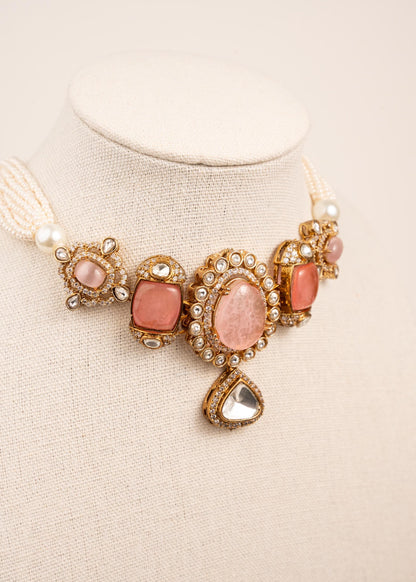 Premium Kundan Choker Necklace Set/ Bridal Kundan Jewelry Set/ Statement Bridal Jewelry for Women/ Indian Wedding Necklace/ Traditional (etsy image id: 7944576345)