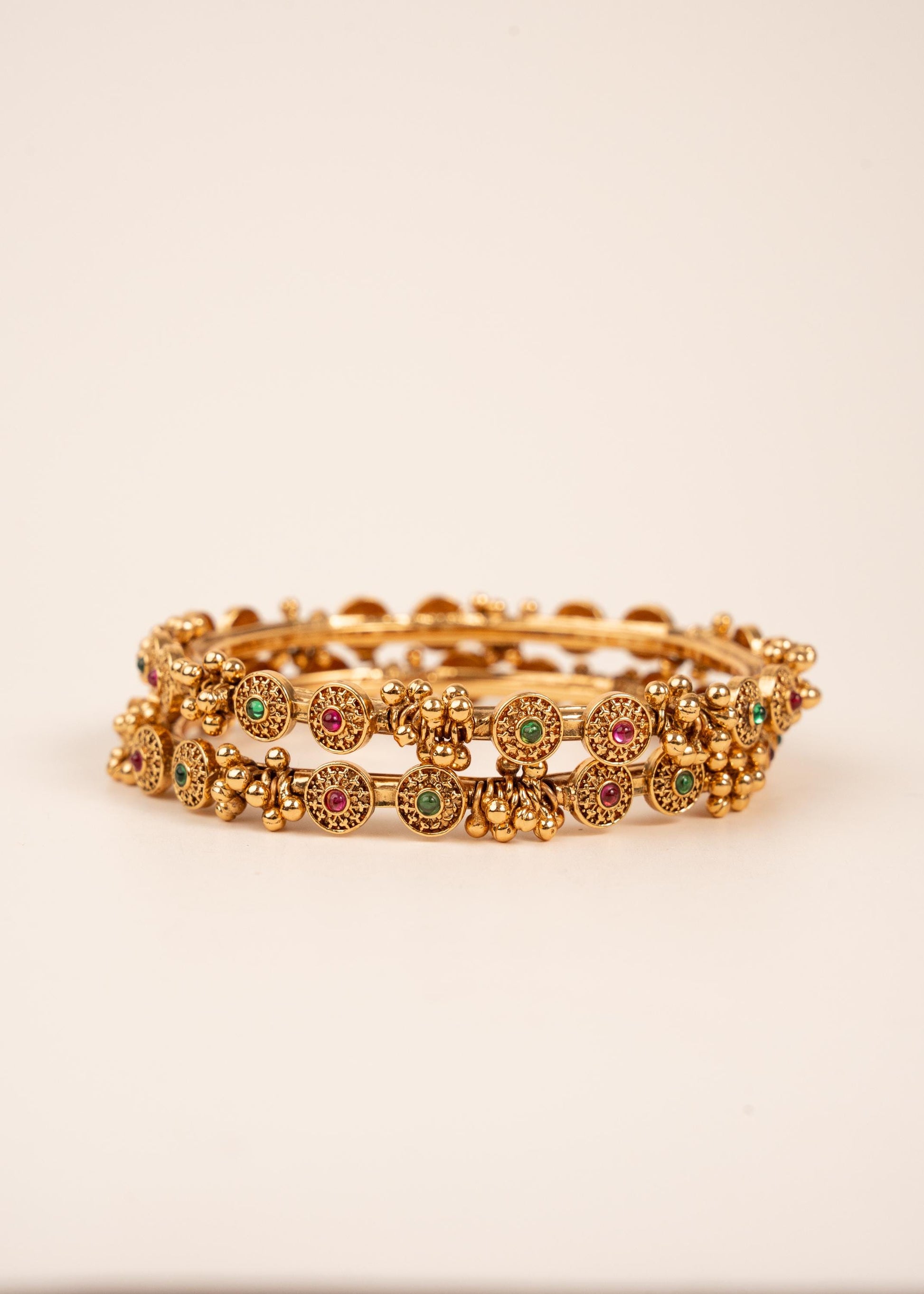 Viral Rajwadi Kada/ Pachali Bangles/ Bracelets/ Meenakari Indian Bangles/ Kundan Bridal Bangles/ Gold Plated Bangles/ Heritage Bangles/ (etsy image id: 7957459901)