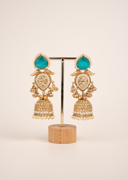 Viral Kashmiri Earrings/ Kashmiri Earrings/ Ghungroo Earrings/ Statement Earrings/ Long Kashmiri Earrings/ Premium Quality Kashmiri Earrings (etsy image id: 7974092182)