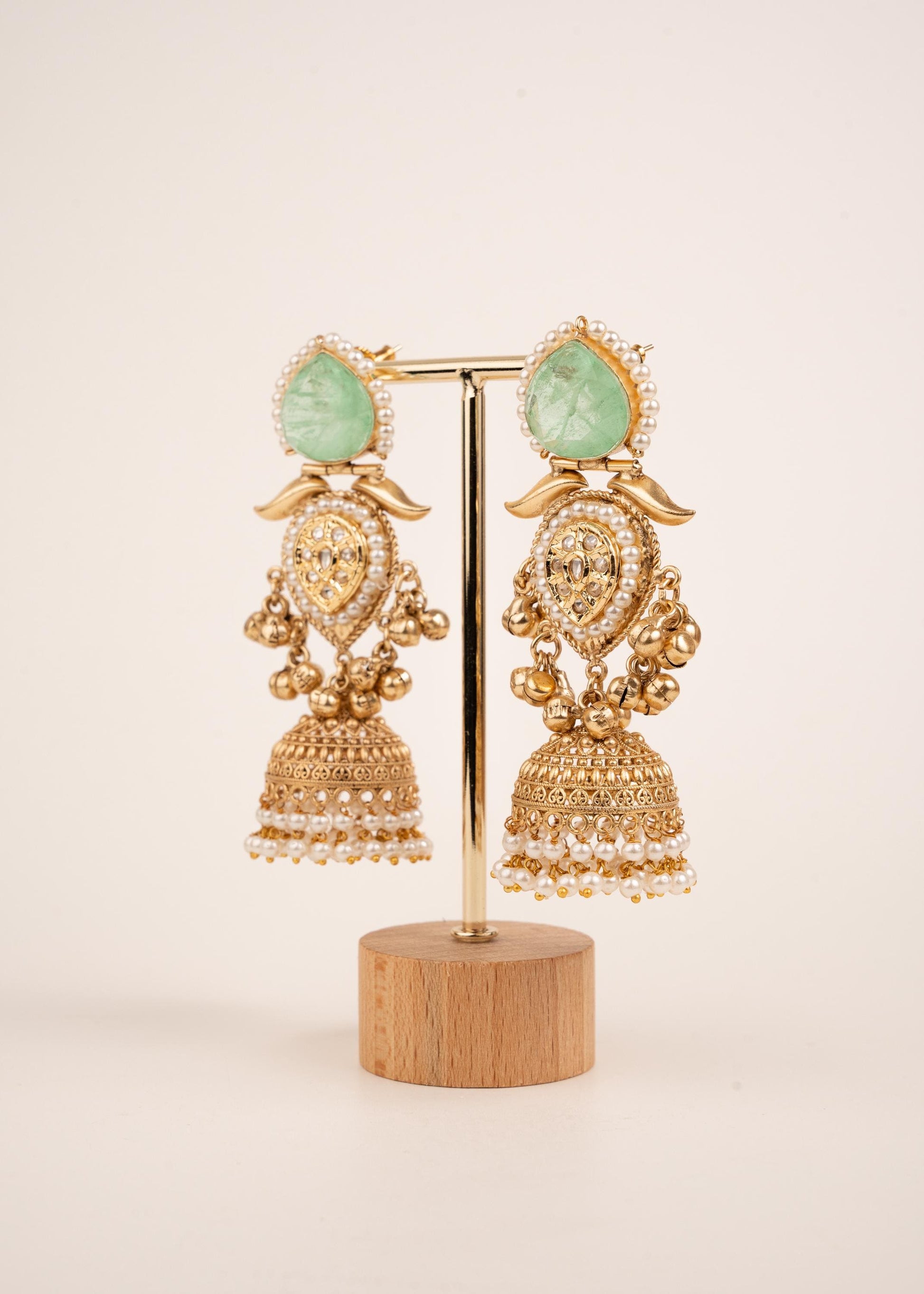 Viral Kashmiri Earrings/ Kashmiri Earrings/ Ghungroo Earrings/ Statement Earrings/ Long Kashmiri Earrings/ Premium Quality Kashmiri Earrings (etsy image id: 8022037913)