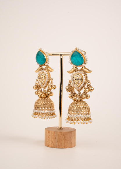 Viral Kashmiri Earrings/ Kashmiri Earrings/ Ghungroo Earrings/ Statement Earrings/ Long Kashmiri Earrings/ Premium Quality Kashmiri Earrings (etsy image id: 8022042695)