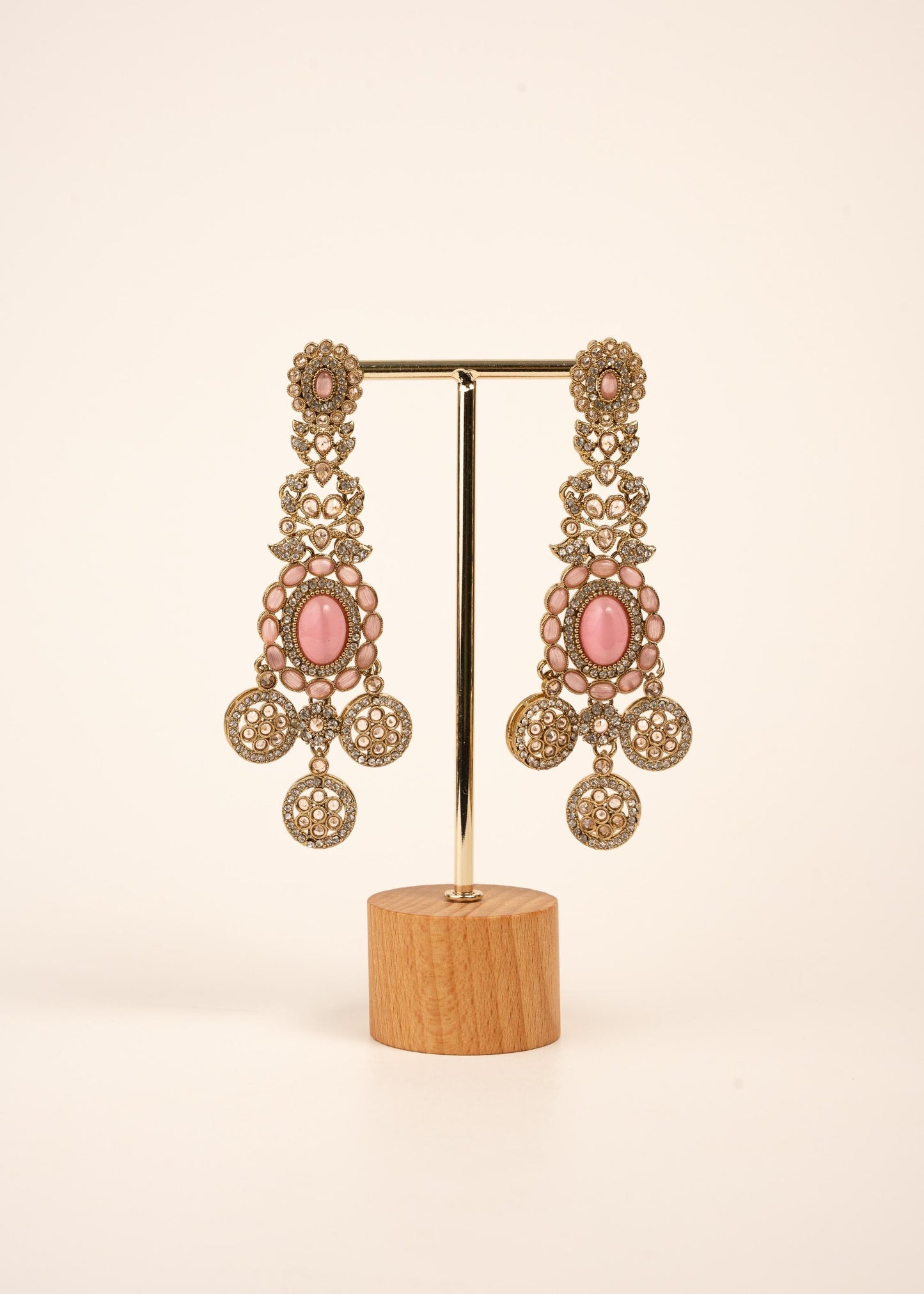 Royal Kundan Chandelier Earrings/ Maharani Style Chandelier Earrings/ Statement Earrings/ Oversized Wedding Earrings/ Traditional Earrings