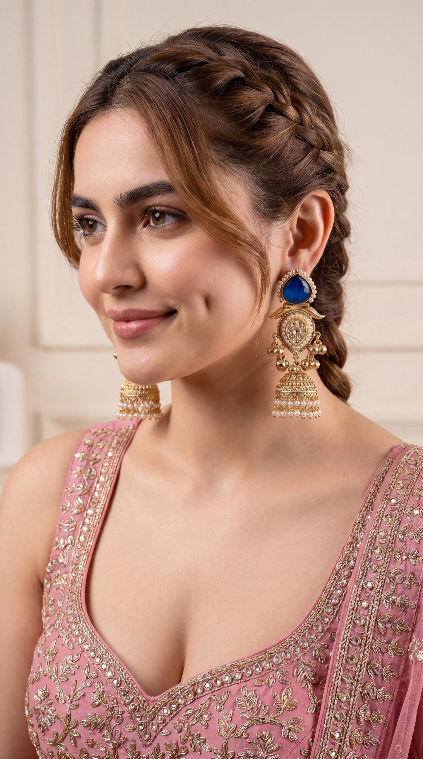 Viral Kashmiri Earrings/ Kashmiri Earrings/ Ghungroo Earrings/ Statement Earrings/ Long Kashmiri Earrings/ Premium Quality Kashmiri Earrings (etsy image id: 8025490535)